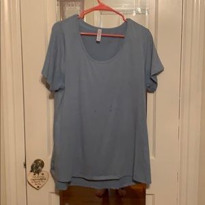 Blue LuLaRoe XL shirt